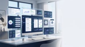 Featured illustration for AI marketing agent for SEO content, showing autonomous SEO workflows, keyword research, content generation, and optimization systems.
