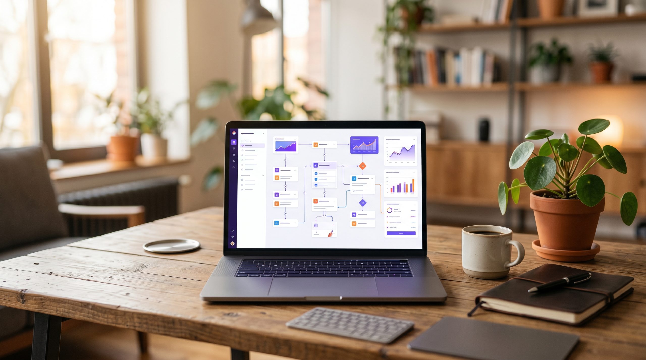 A laptop screen showing a comparison of HubSpot Marketing Hub alternatives, symbolizing a strategic choice for a startup.